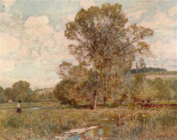 landscape painting - berkshire