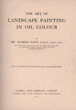 landscape painting - title page